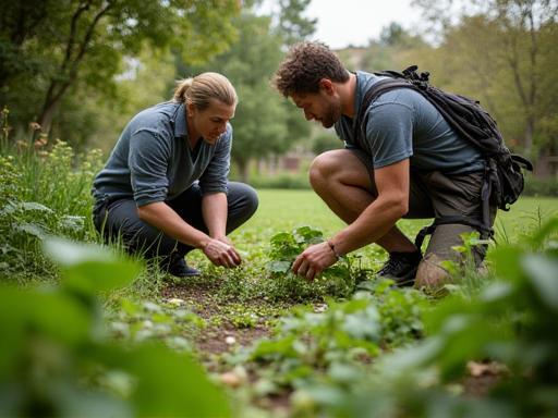 Fronilaventrix team in a garden setting